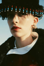 Load image into Gallery viewer, Dallas Hat Black & Beaded