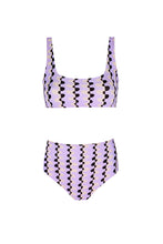 Load image into Gallery viewer, Sonic Adventure Recycled Bikini Top