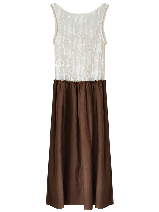 Principal Dancer elbise ön görünüş, dantel üst ve büzgülü vual etek formu, WAYT