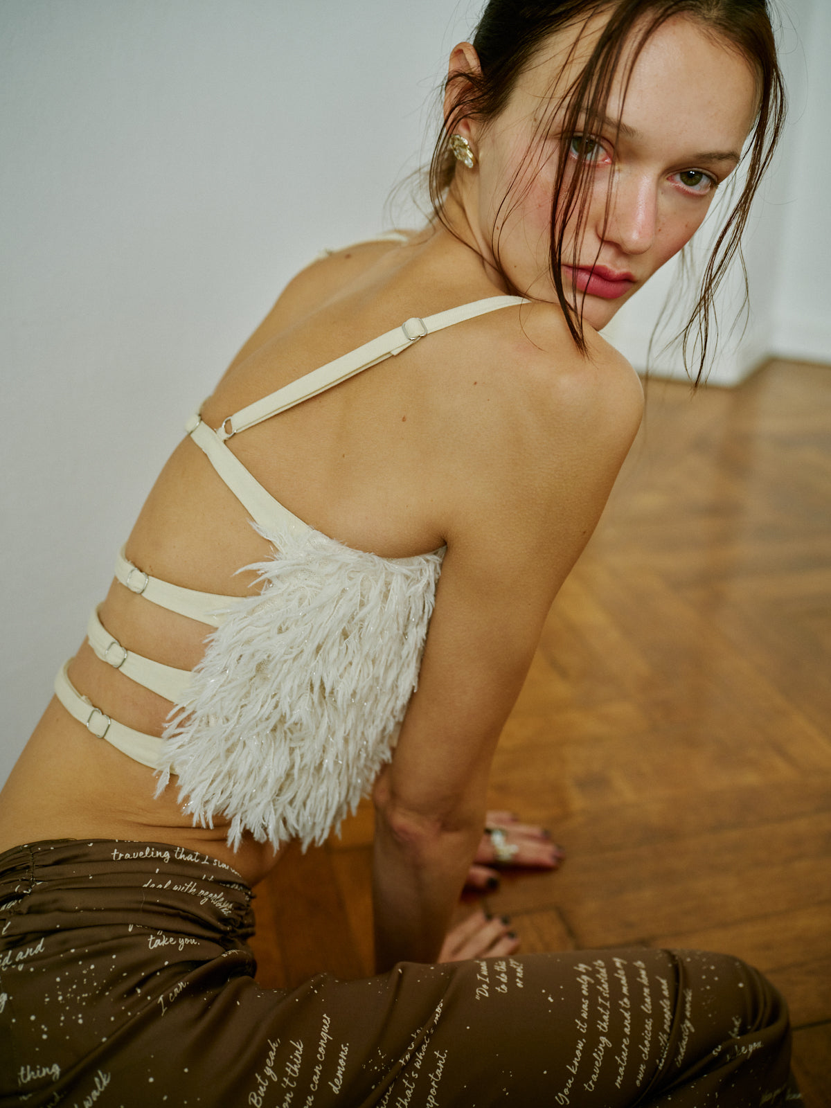 WAYT The Royal Ballet, sırtı açık lureks detaylı üst