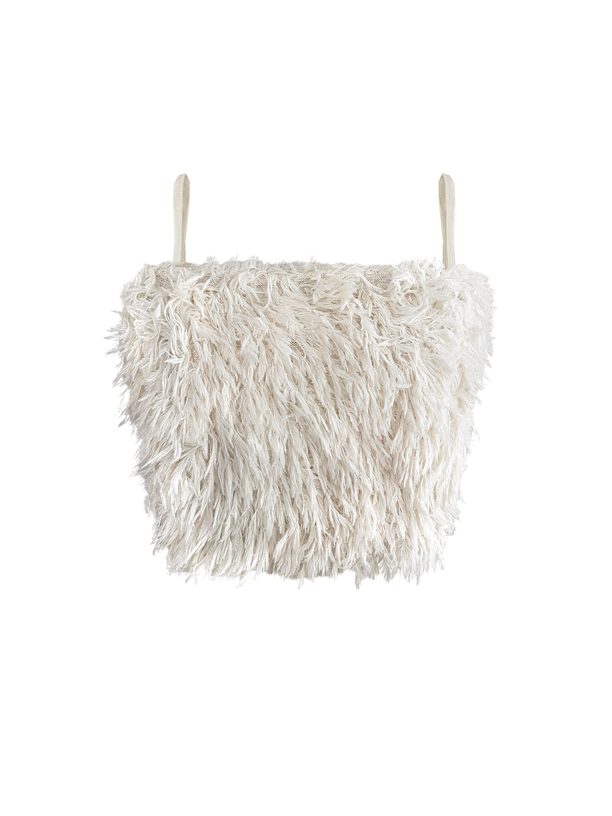 WAYT The Royal Ballet tüy dokulu lureksli sırtı açık top – dekupe ürün görseli