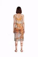 Load image into Gallery viewer, Tarot Print Mesh Dress
