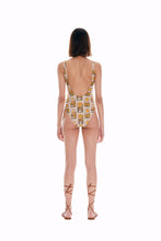 Load image into Gallery viewer, Tarot Print Recycled Swimsuit
