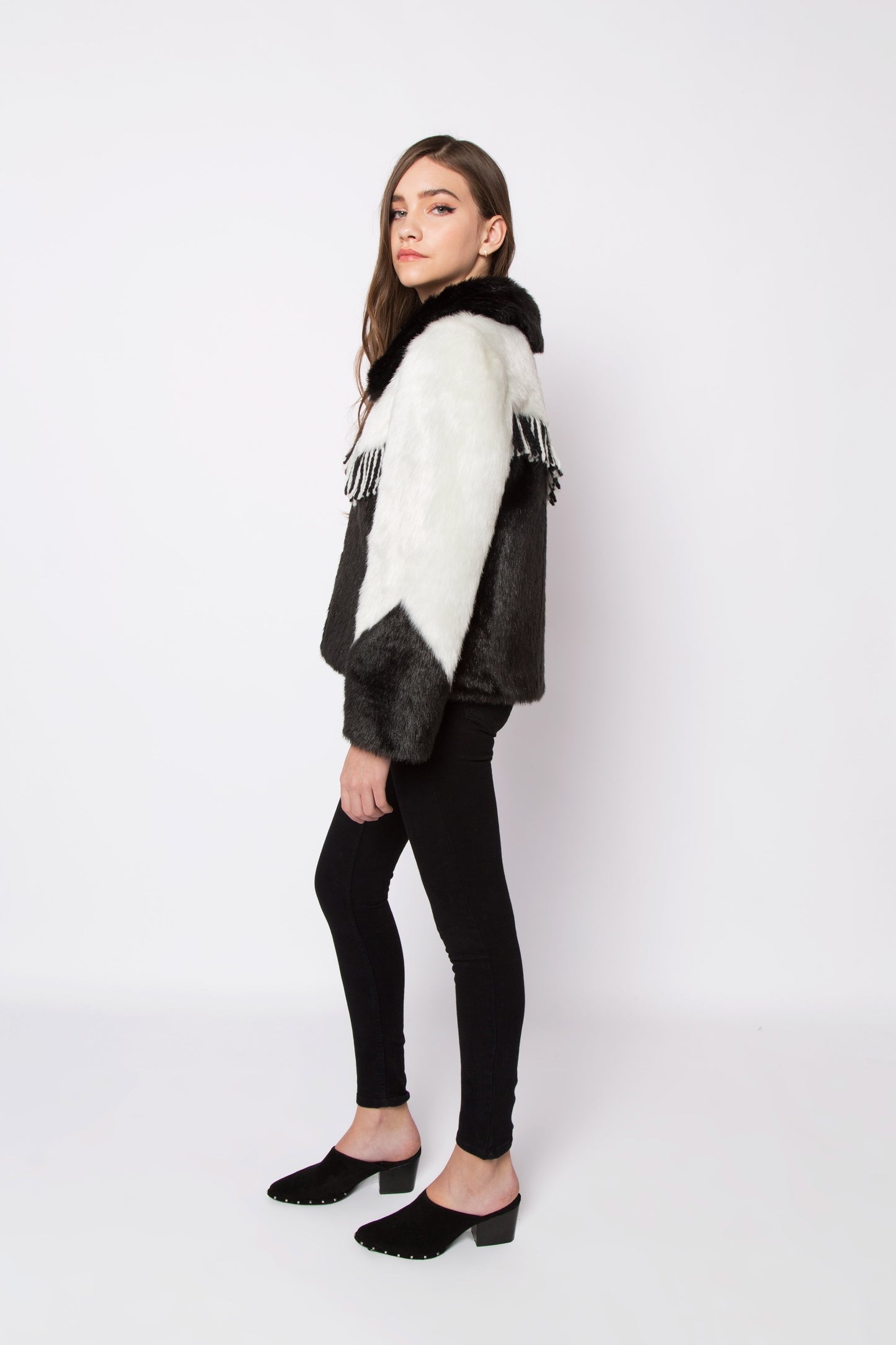 Arizona Jacket Black & Off White