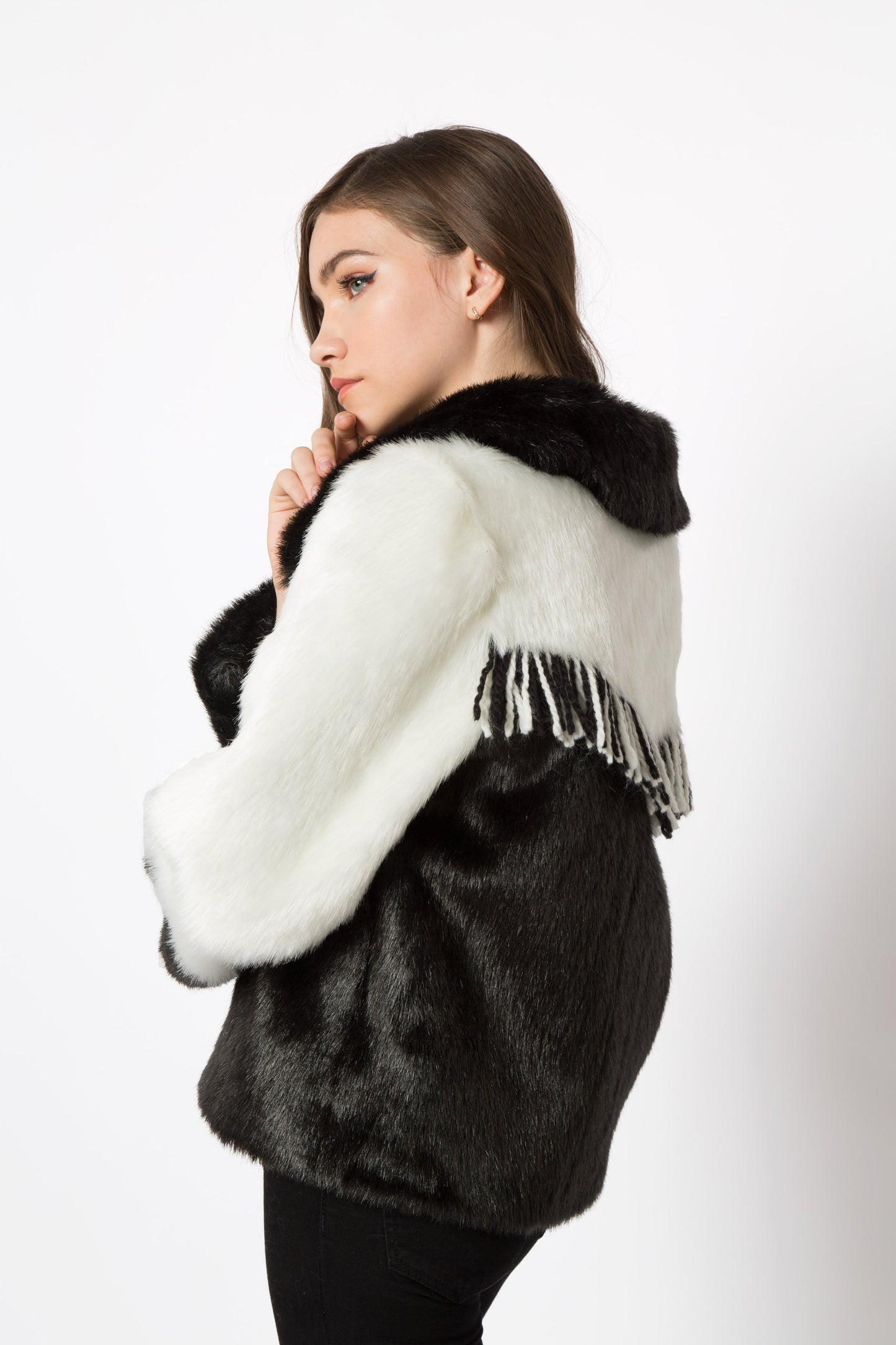 Arizona Jacket Black & Off White