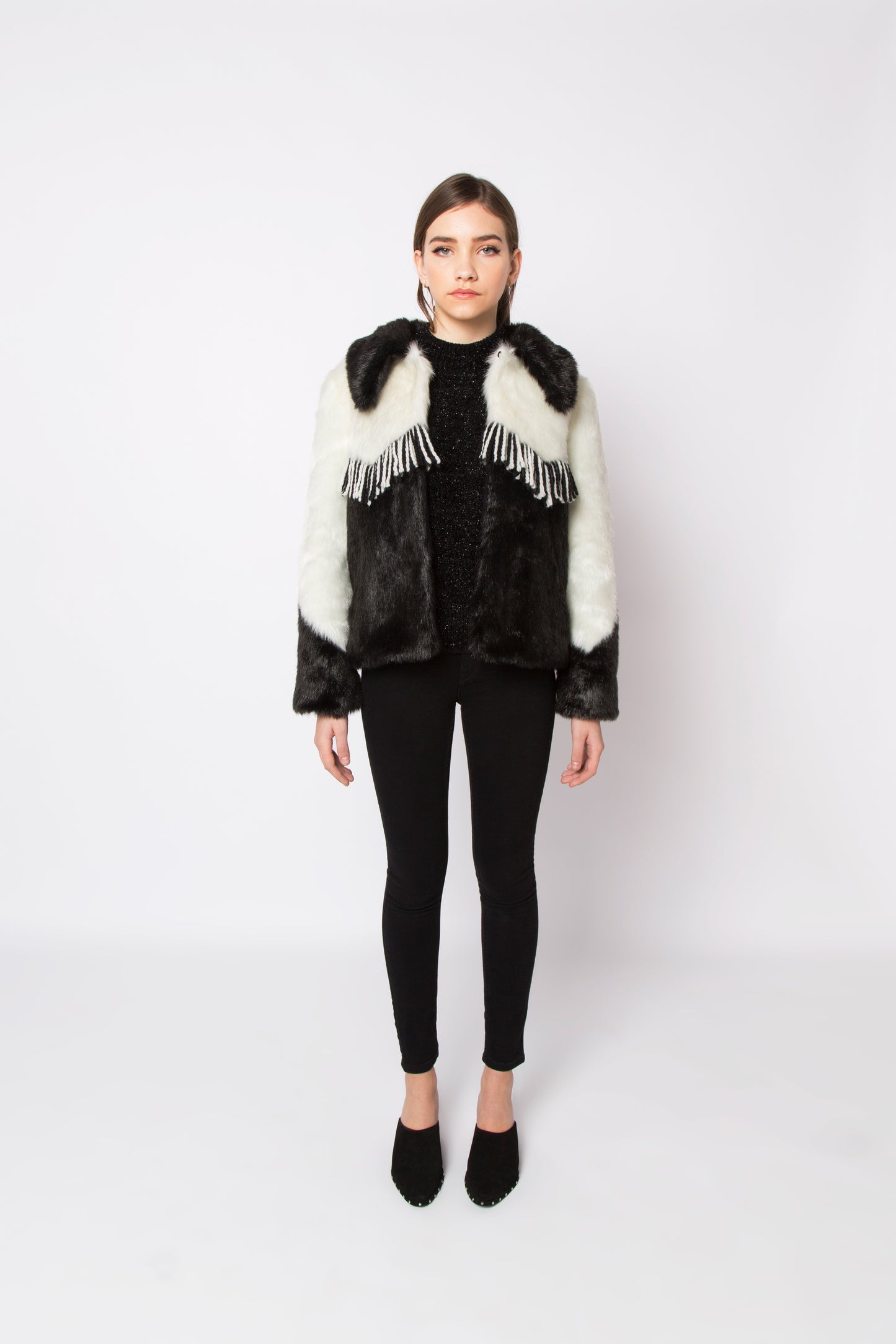 Arizona Jacket Black & Off White