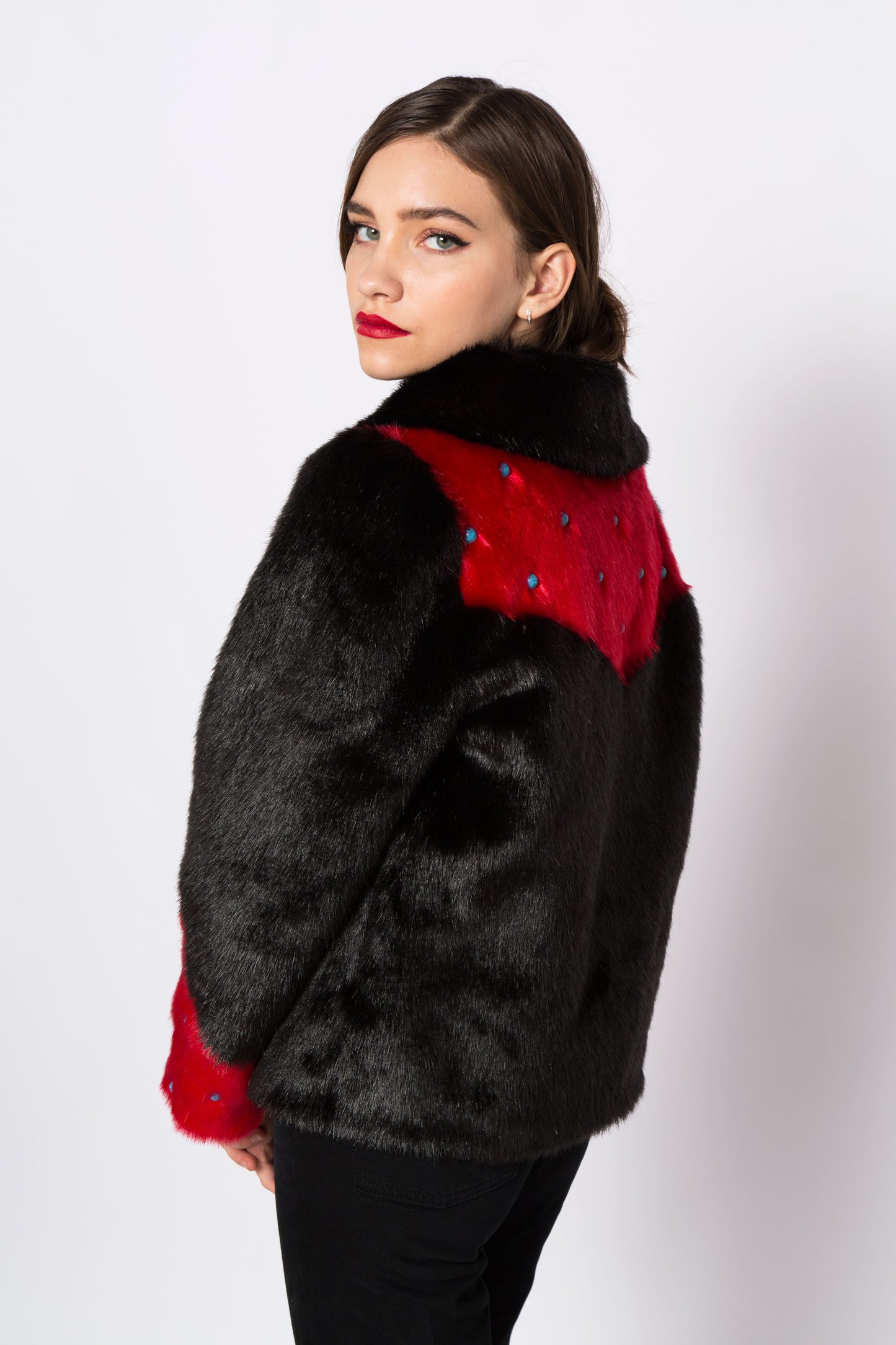 Arizona Jacket Black & Red