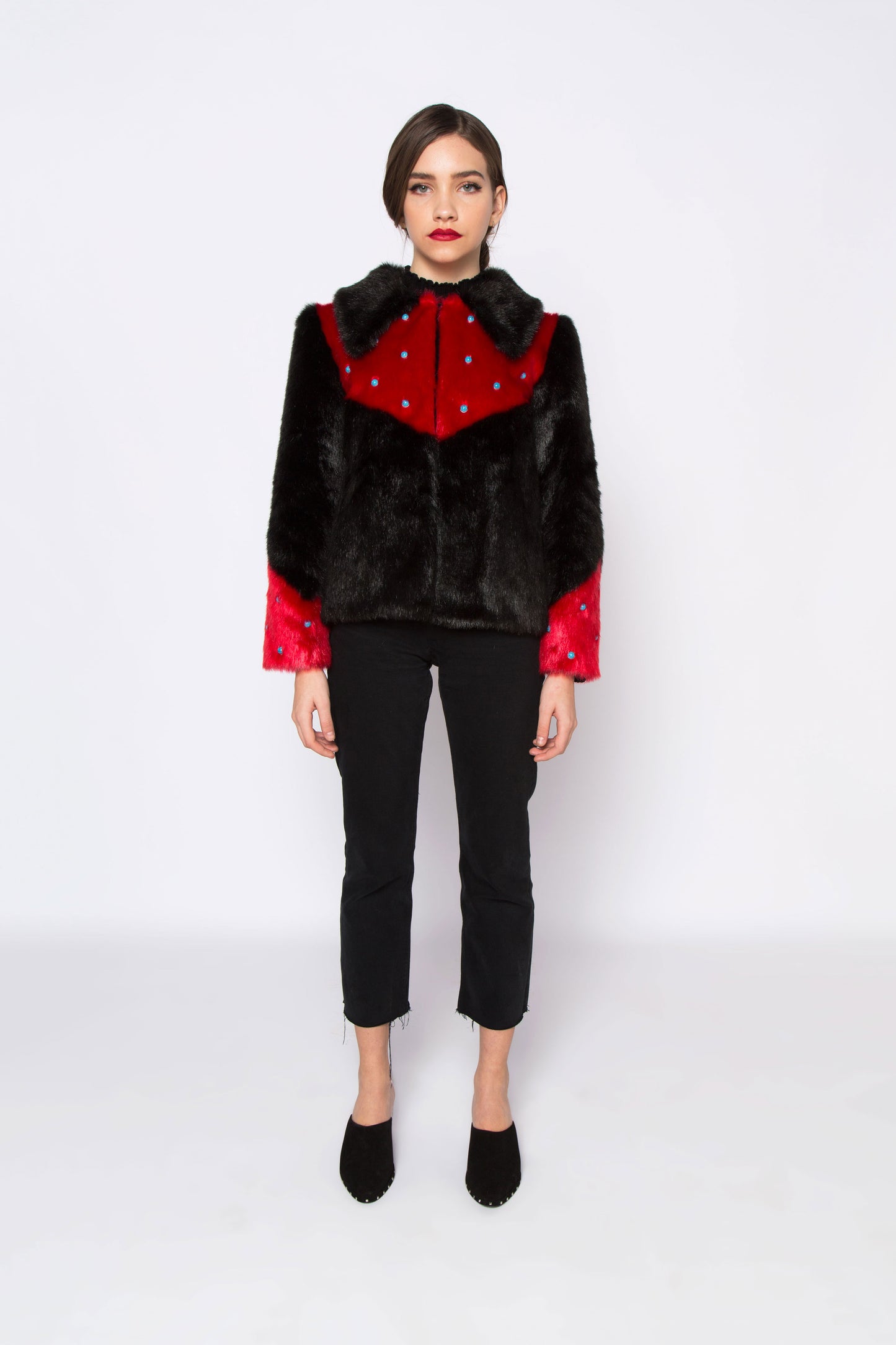 Arizona Jacket Black & Red