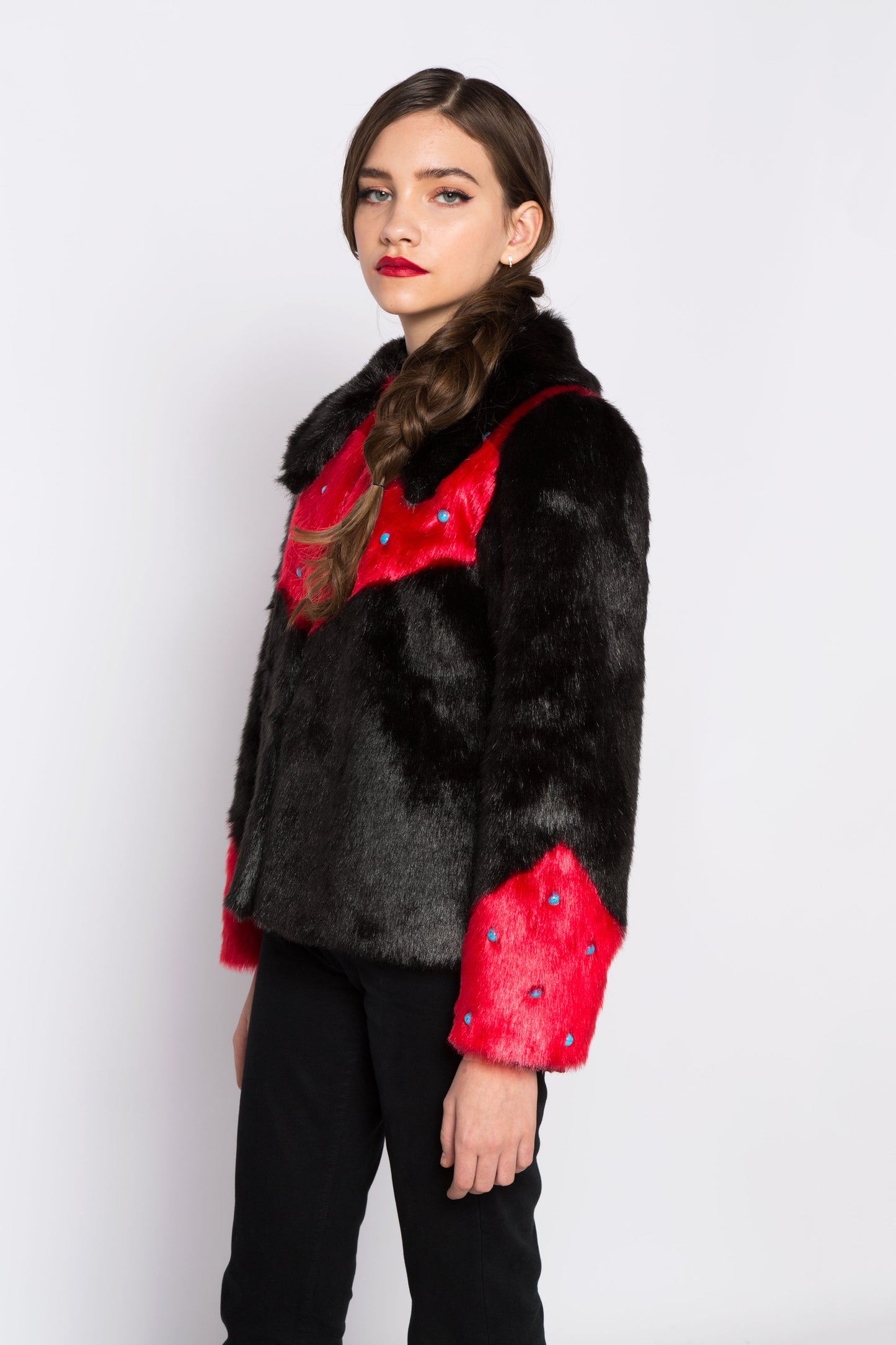 Arizona Jacket Black & Red