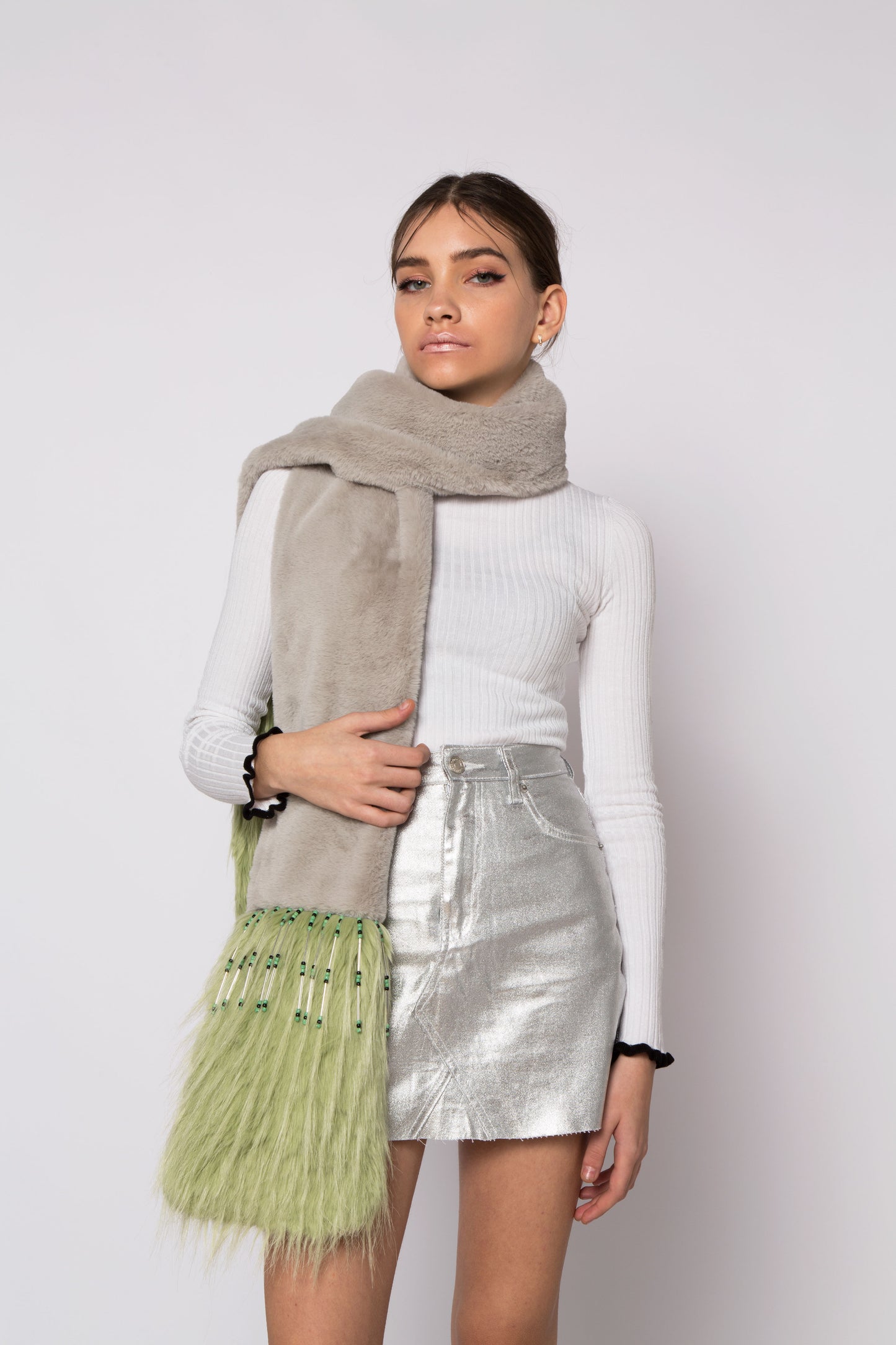 San Antonio Scarf Grey