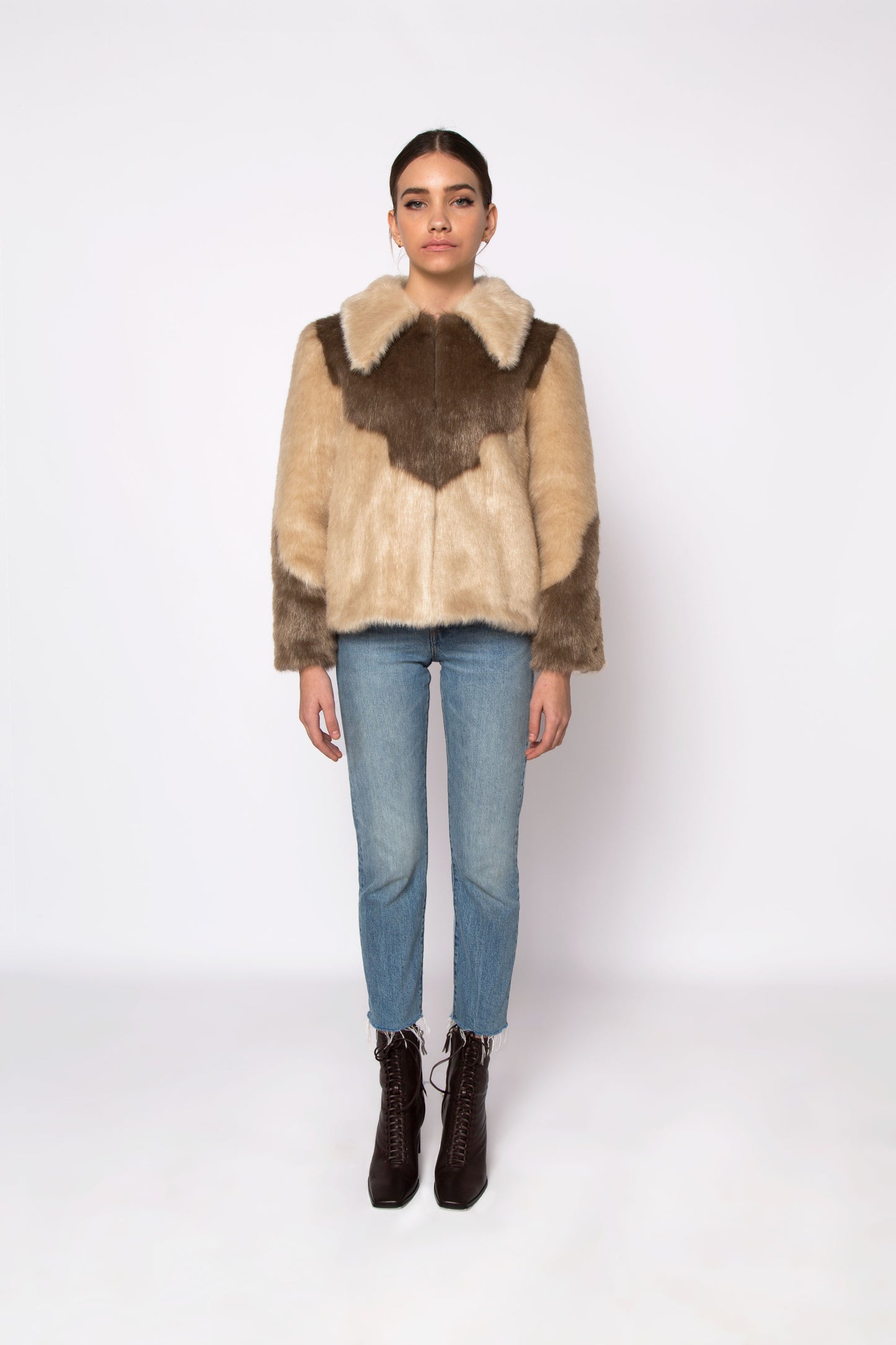 Arizona Jacket Beige & Taupe