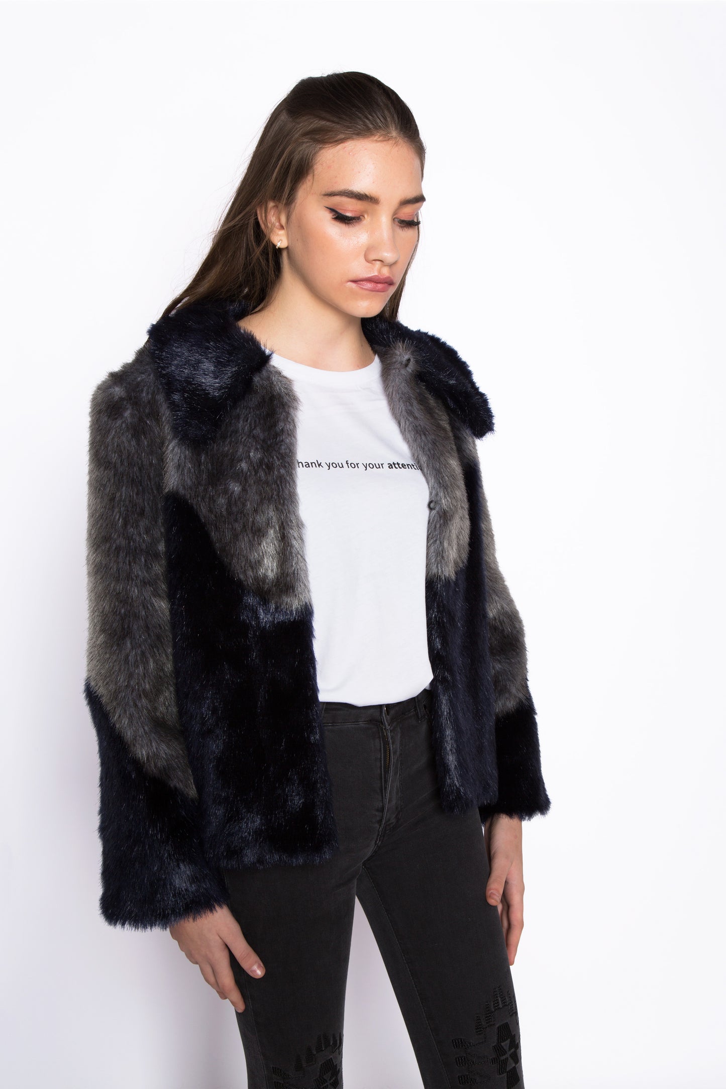 Arizona Jacket Navy & Grey