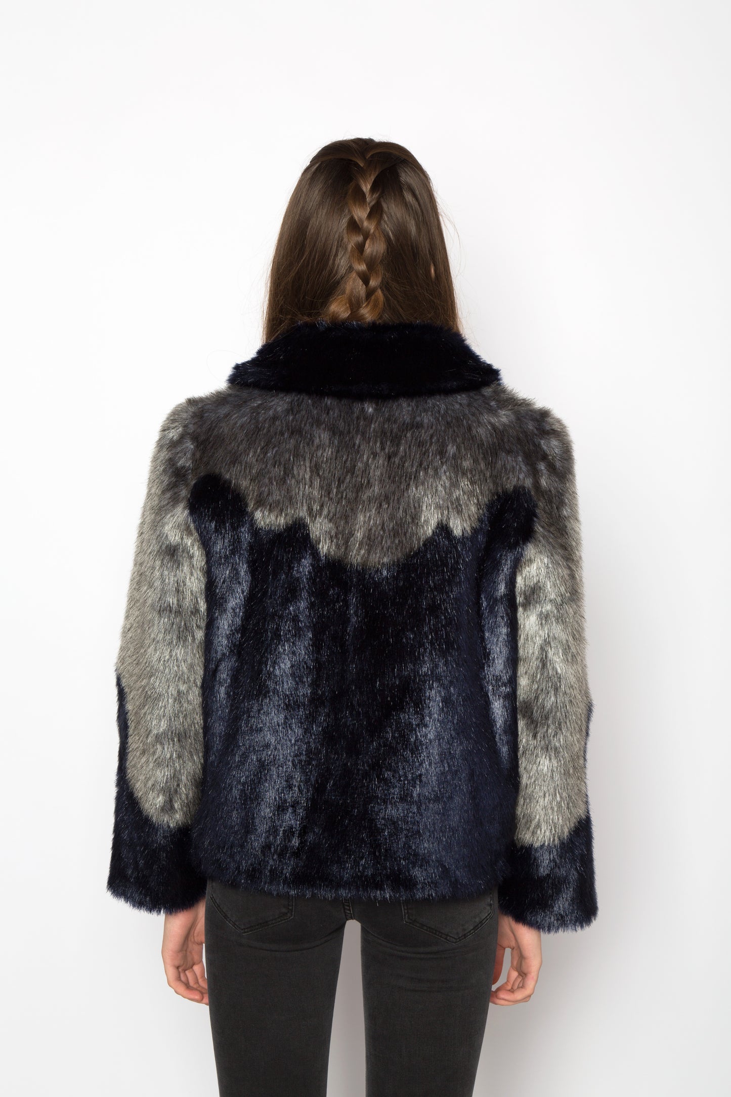 Arizona Jacket Navy & Grey