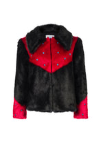 Load image into Gallery viewer, Arizona Jacket Black &amp; Red