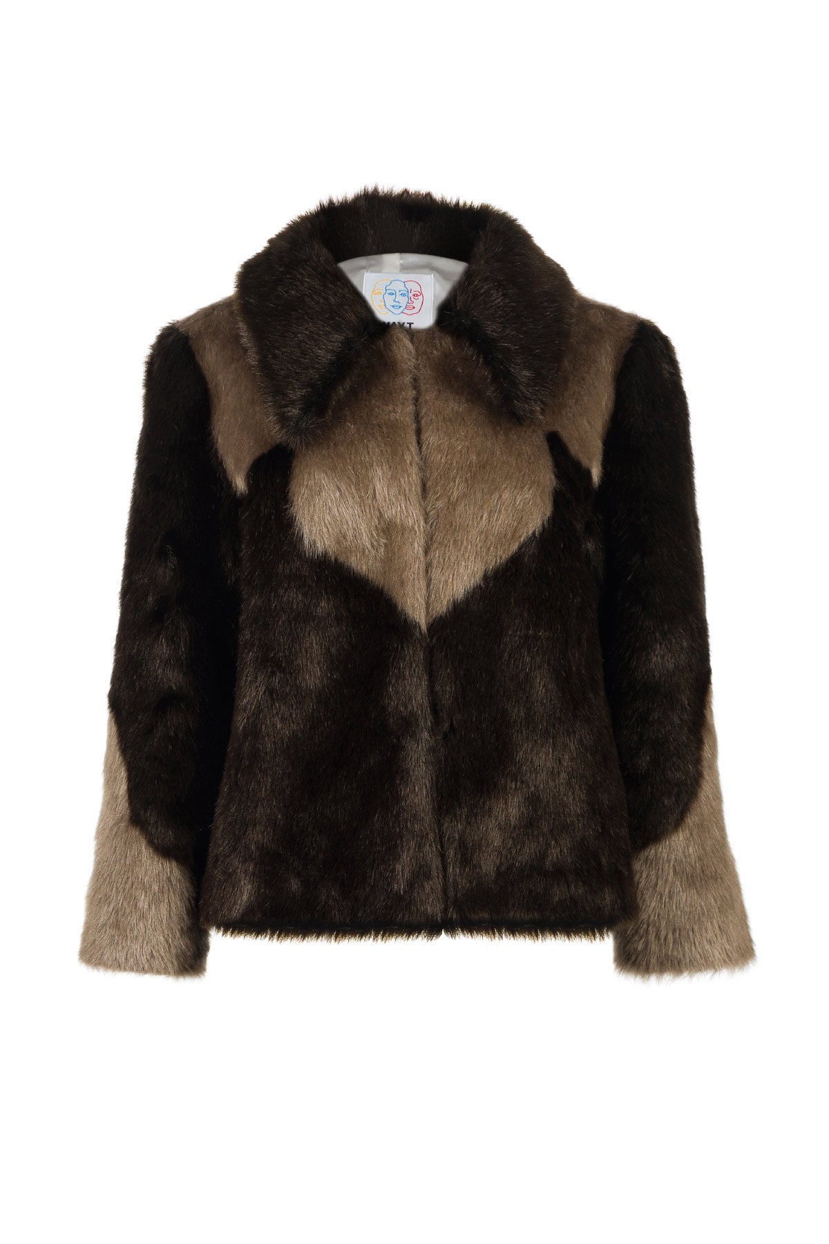 Arizona Jacket Brown & Taupe