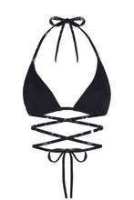 Carica l&#39;immagine nel visualizzatore di Gallery, Space Babe Celestial and Zodiac Print Recycled Bikini Top
