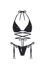 Carica l&#39;immagine nel visualizzatore di Gallery, Space Babe Celestial and Zodiac Print Recycled Bikini Bottom